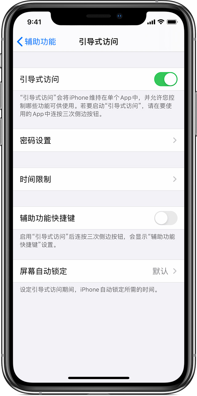 盐田苹果手机维修分享如何在 iPhone 上退出引导式访问 