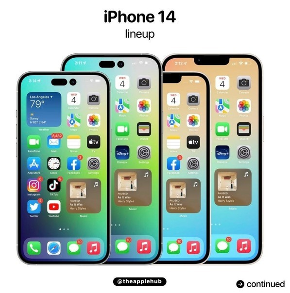 盐田苹果14维修分享iPhone 14全家福 